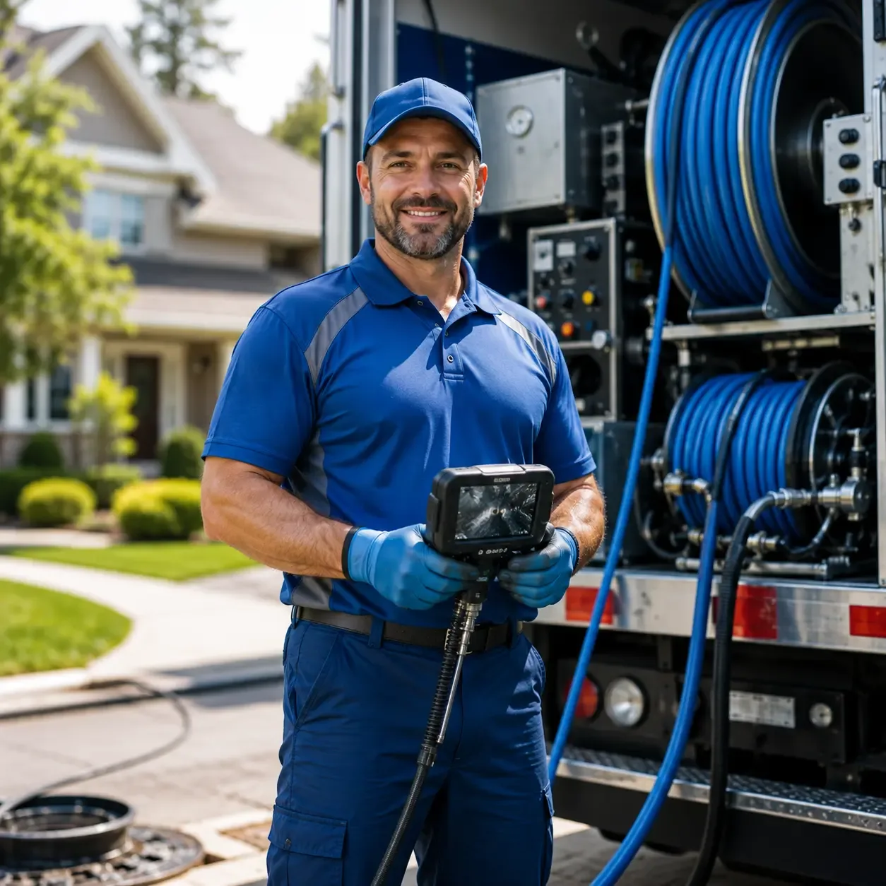 Local outdoor drain cleaning specialists in Westhoff, TX